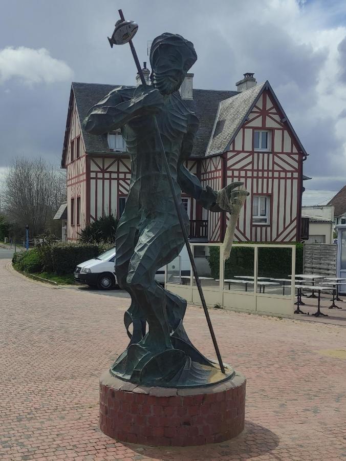 Studio Les Jardins De La Breche Hermanville-sur-Mer Exterior foto
